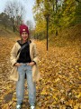 Czapka beanie COFFEE bordo