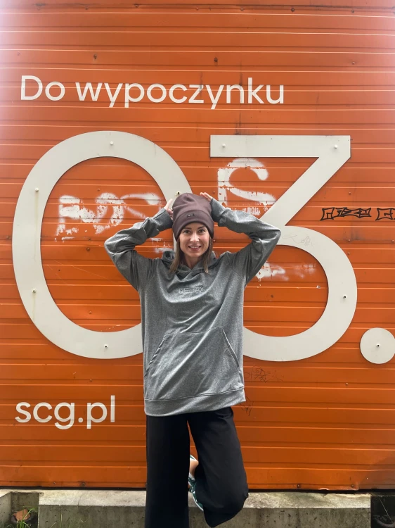 Czapka beanie BRĄZ