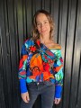 Bluza v-neck ZŁUDZENIE