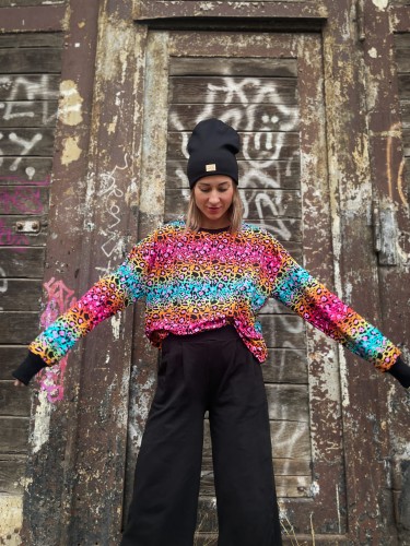 Bluza CRUSH panterka