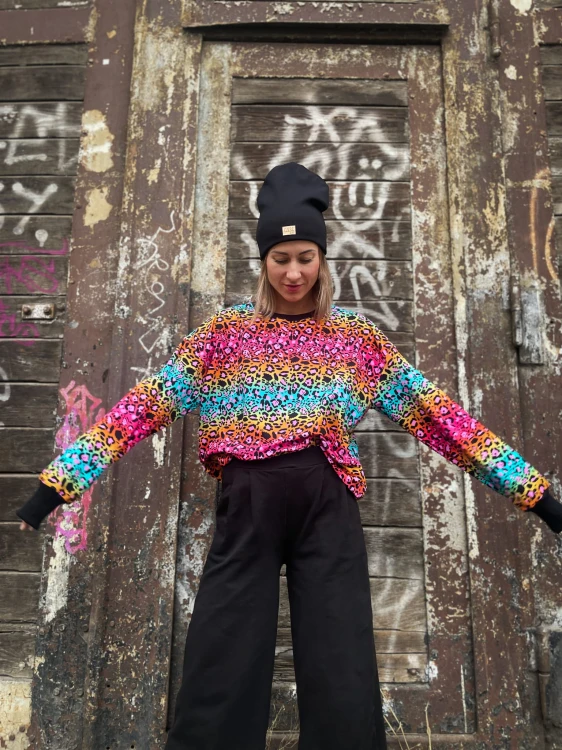 Bluza CRUSH panterka