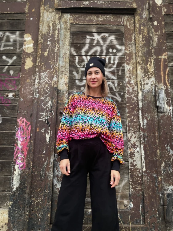 Bluza CRUSH panterka