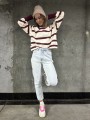 Damska bluza NINA paski kokos