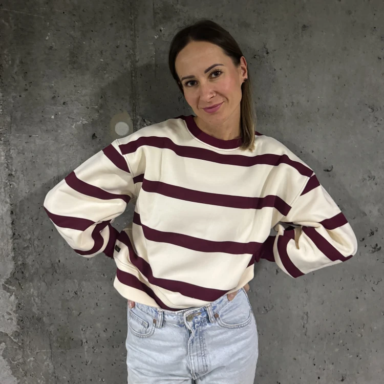Damska bluza NINA paski kokos