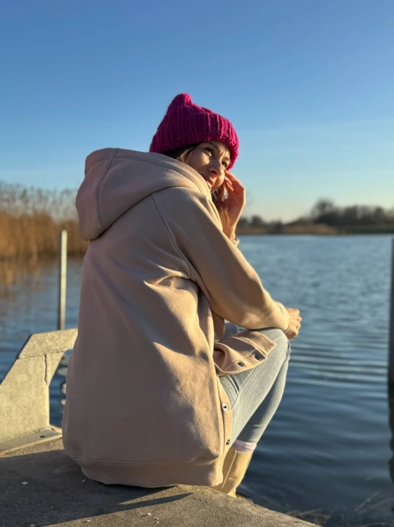 Bluza NO STRESS beżowa