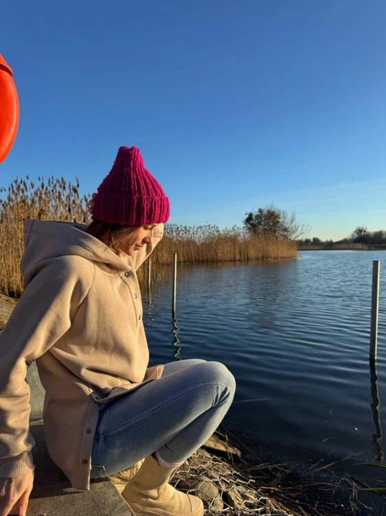 Bluza NO STRESS beżowa