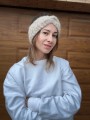 Opaska twist ALPAKA/MERINO beżowa
