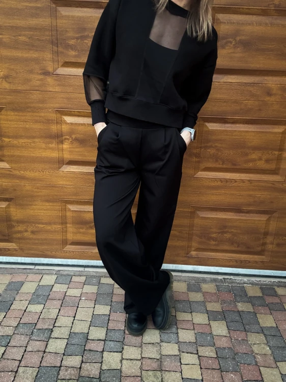 Spodnie ELEGANT black