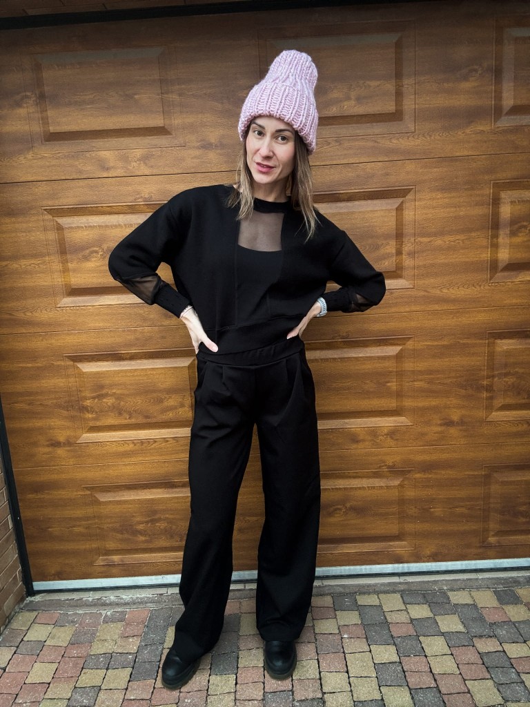 Spodnie ELEGANT black