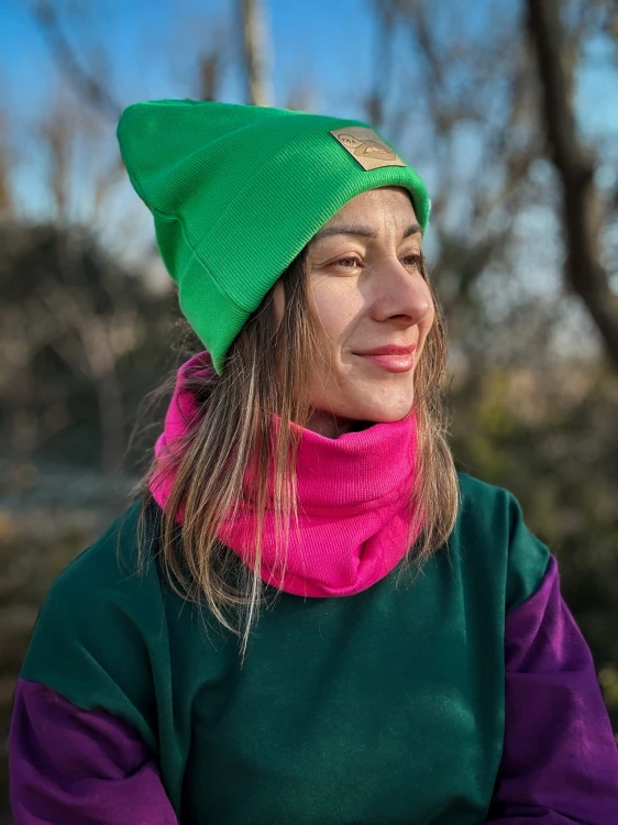 BEANIE zieleń USTA TAK limited