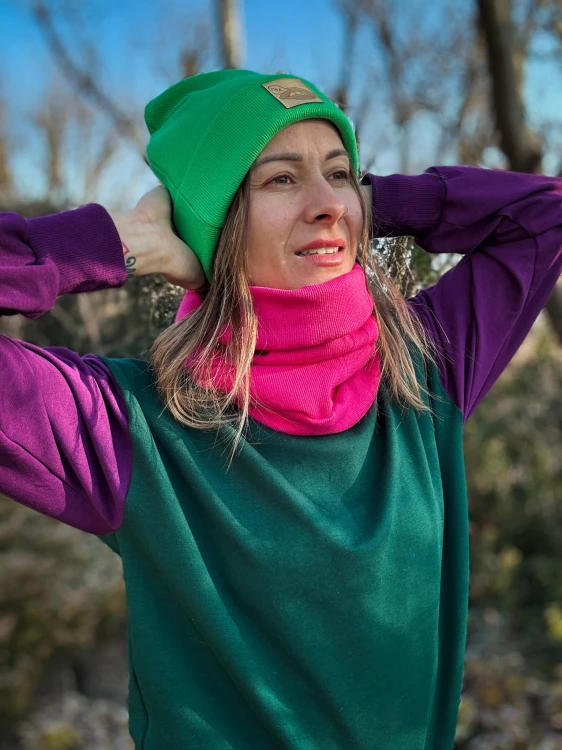 BEANIE zieleń USTA TAK limited