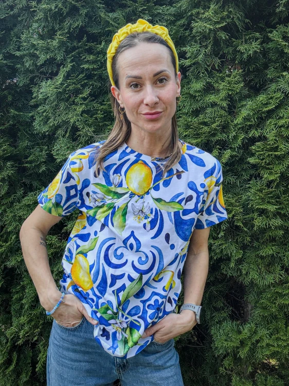 Opaska MARSZCZONA żółta