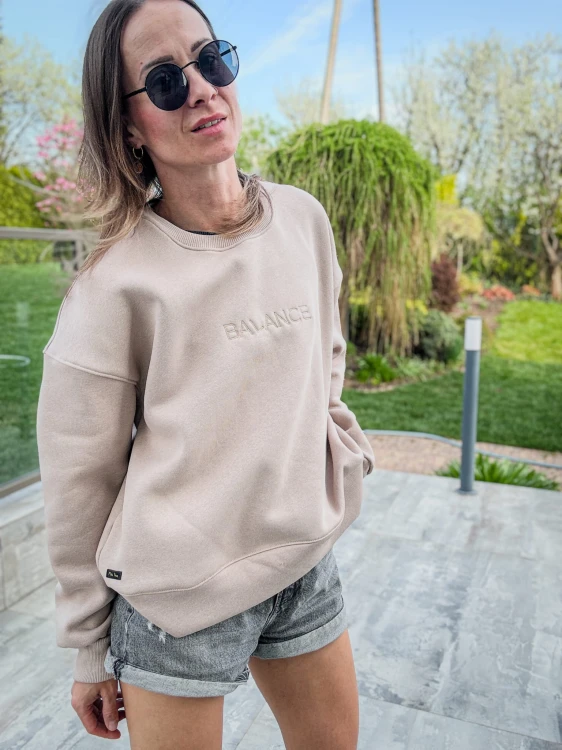 Bluza BALANCE mokka