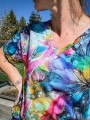 Damska koszulka V - neck LUNA