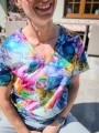 Damska koszulka V - neck LUNA