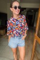 Damska koszulka COMFY birds