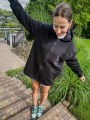Bluza trapezowa CZARNA
