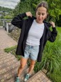 Bluza trapezowa CZARNA