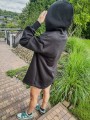Bluza trapezowa CZARNA