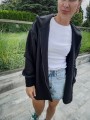 Bluza trapezowa CZARNA