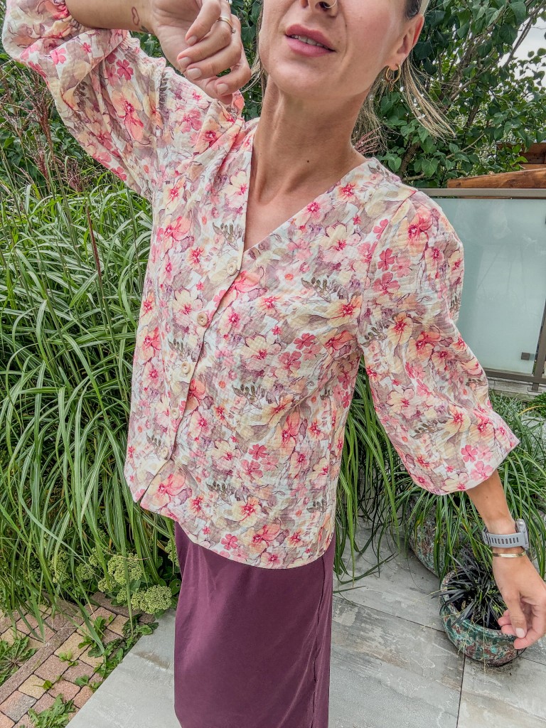 Muślinowa koszula VINTAGE 