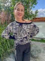 Bluza OFF SHOULDER komiks
