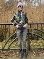 Damska bluza ze stójką PTAKI