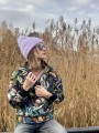 Damska bluza ze stójką PTAKI