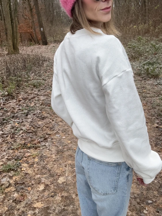 sweter damski naturalna bawelna 97 procent slow fashion