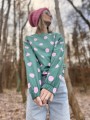 Bufiasty rękaw z gumką — wykończenie bluzy Mrs. Thin