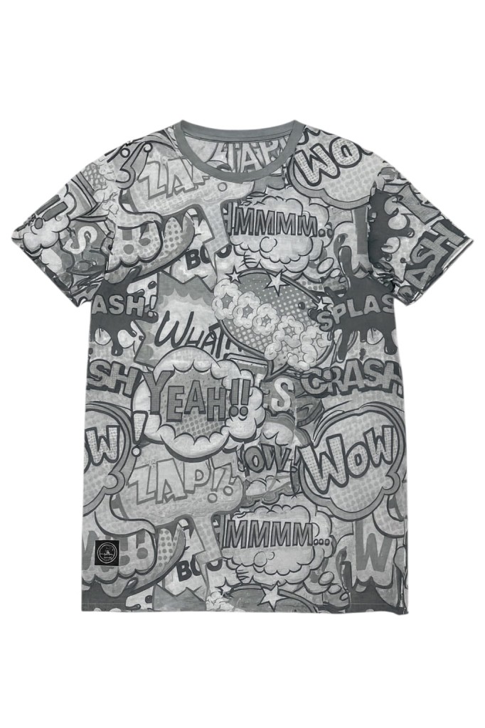 dzianina komiks detal