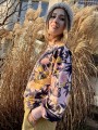 bluza bawełniana różowa handmade