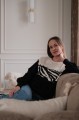bluza patchwork zebra stylizacja codzienna