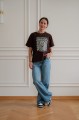 Bawełniana koszulka slow fashion z tygrysem