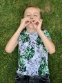 TSHIRT MONSTERA DOT