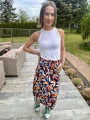spódnica damska casual bombka kieszenie