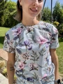 Wygodna koszulka damska oversize na wiosnę i lato