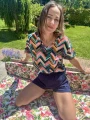 Letnia koszulka damska slow fashion Mrs. Thin