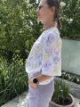 Oversize koszulka damska slow fashion Mrs. Thin