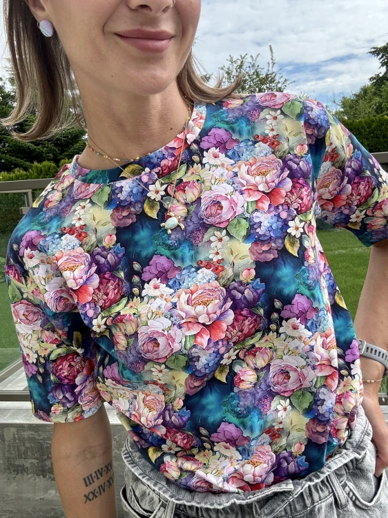 Bawełniana koszulka damska slow fashion
