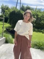 Koszula slow fashion z bawełnianego muślinu marki Mrs. Thin
