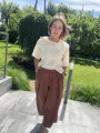 Letnie spódnico-spodnie handmade szyte w Polsce