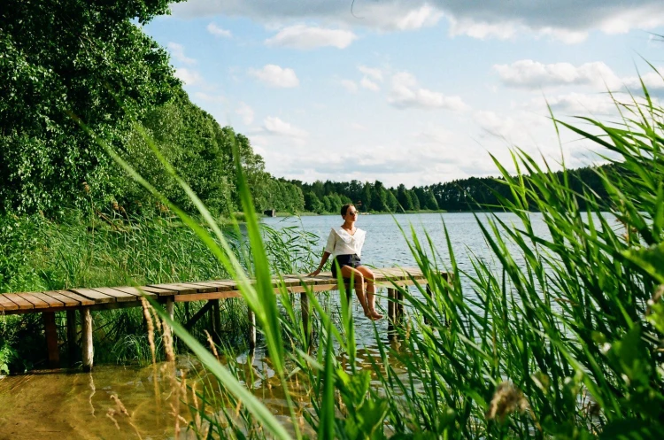 Koszula biała plumeti z kołnierzem