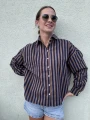 Bawełniana koszula damska handmade w stylu vintage.