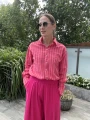 Bawełniana koszula damska slow fashion szyta na zamówienie.