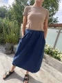 Spódnica damska bombka z denimu Mrs. Thin