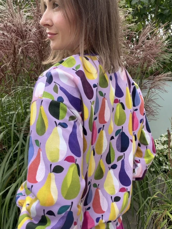 Bluza damska z obniżoną linią ramion