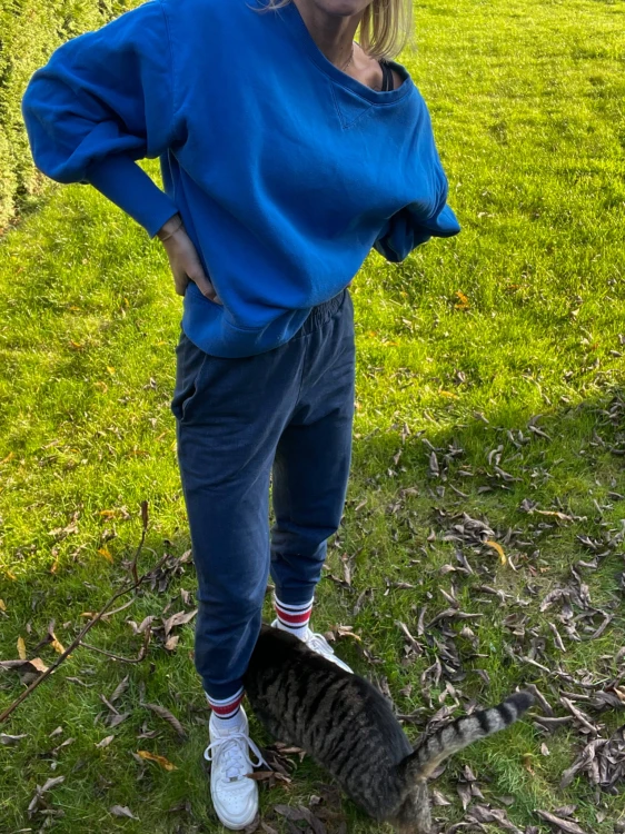Damskie spodnie dresowe jeans