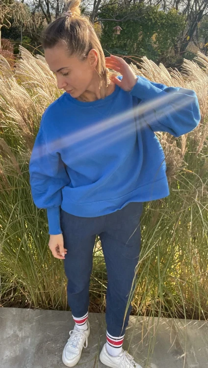 Damskie spodnie dresowe jeans