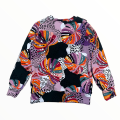 Bluza z falbanką monstera pantera